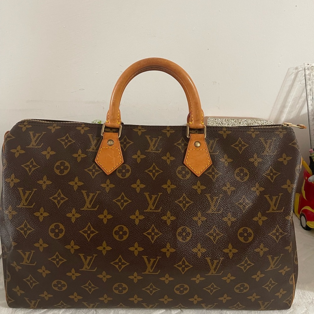 ❤️Louis Vuitton Speedy 40 Brown and Tan Monogram❤️